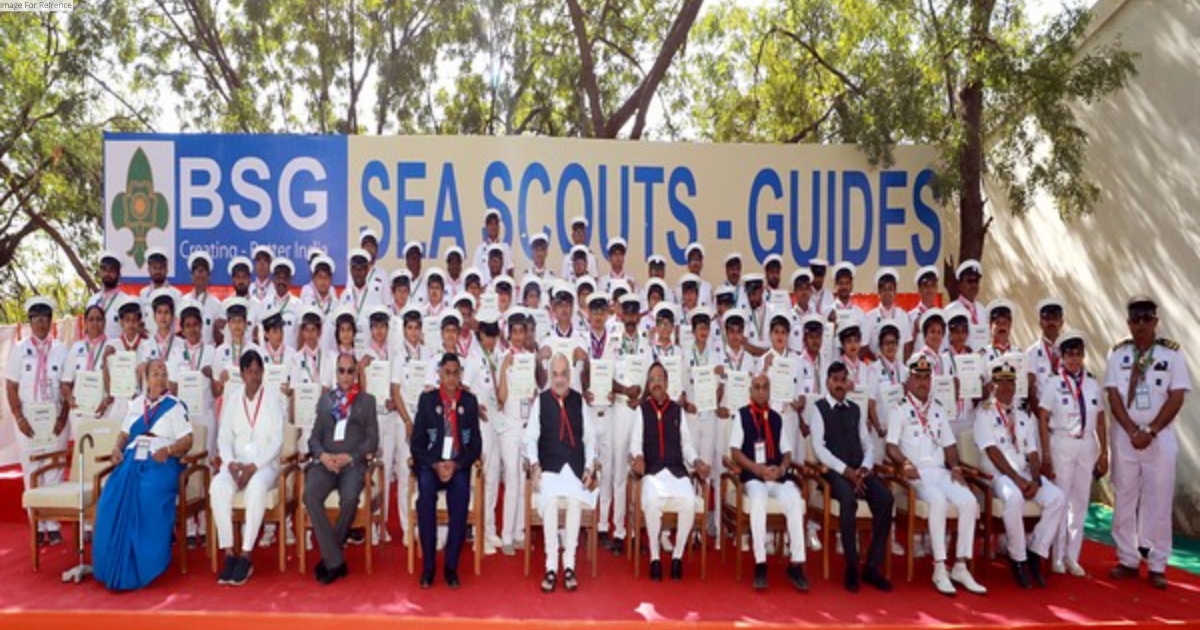 Gujarat: Amit Shah inaugurates Scout Guide Niwas